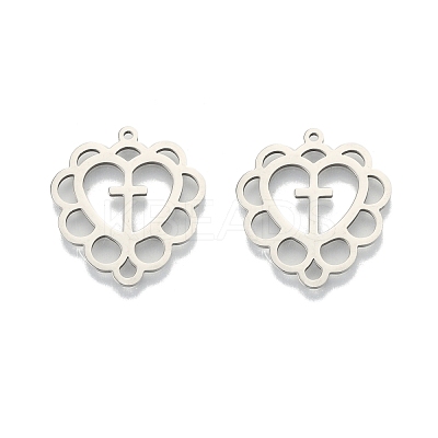Non-Tarnish 201 Stainless Steel Pendants STAS-N098-102P-1