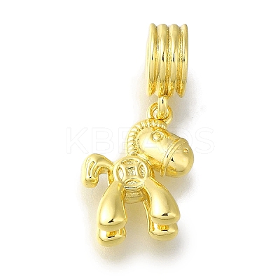 Rack Plating Brass Pendant KK-H485-19G-1