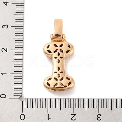 Brass Micro Pave Cubic Zirconia Pendants KK-C076-29I-G02-1