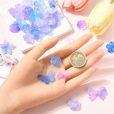 50G Transparent Acrylic Beads OACR-YW0002-44A-1