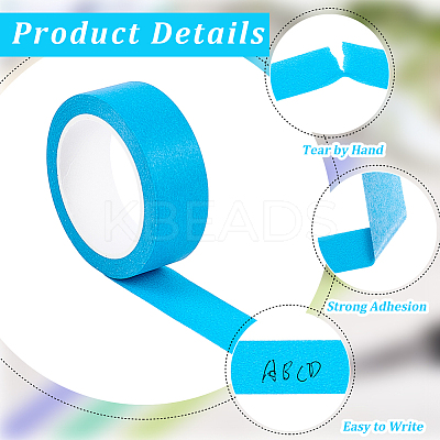 6 Rolls 6 Colors Masking Tape AJEW-CP0009-38-1