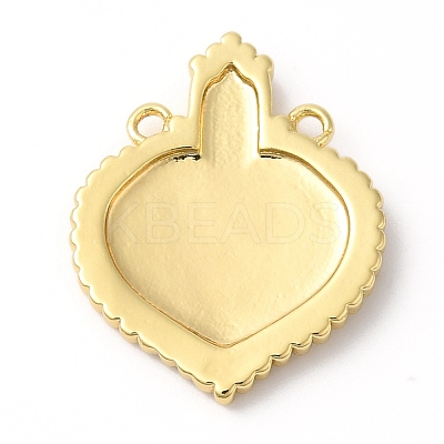 Eco-Friendly Rack Plating Brass Pendants KK-R143-18G-1
