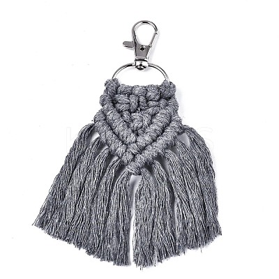 Polycotton(Polyester Cotton) Tassel Big Pendants Decorations FIND-R090-02-1