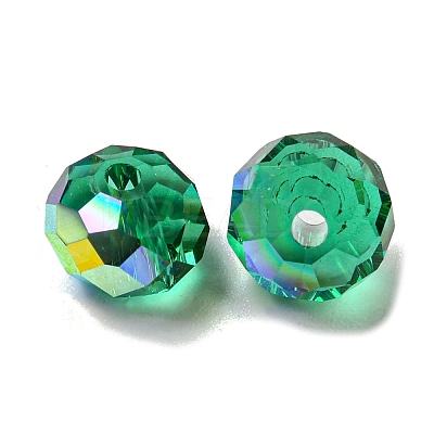 Electroplate Glass Beads EGLA-Z004-01B-08-1