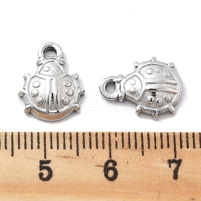 Anti-Tarnish 304 Stainless Steel Charms STAS-R130-15P-1