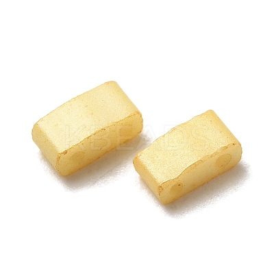 2-Hole Baking Paint Glass Seed Beads SEED-S023-17B-38-1