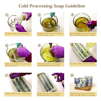 Soap Silicone Molds DIY-WH0152-39-1