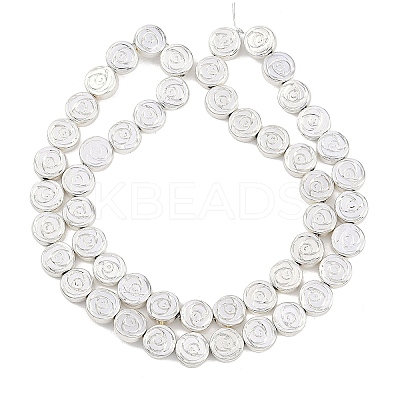 Electroplated Synthetic Non-magnetic Hematite Beads Strands G-C156-07-1