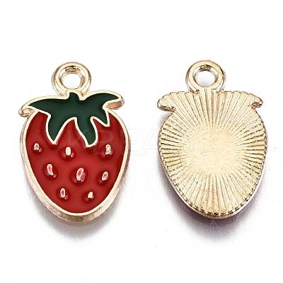 Alloy Enamel Pendants ENAM-S115-026-1
