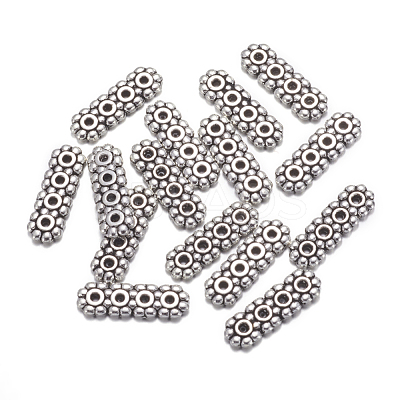 Tibetan Style Alloy Spacer Bars X-A1110Y-NF-1