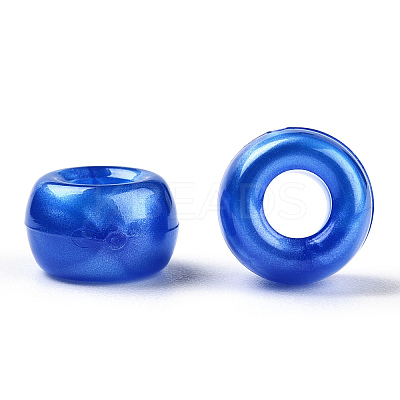 Plastic Pearlized Beads KY-T025-01-D01-1