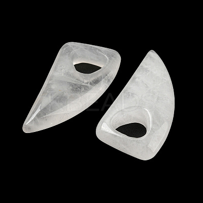 Natural Quartz Crystal Pendants G-M417-03F-1