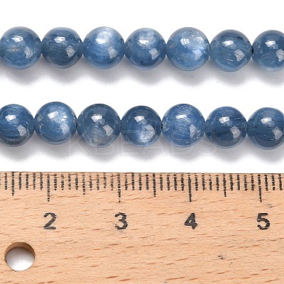 Natural Kyanite Beads Strands G-C259-B01-10mm-02-1