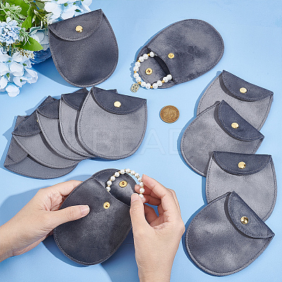 12Pcs Velvet Jewelry Storage Pouches ABAG-NB0001-93B-1