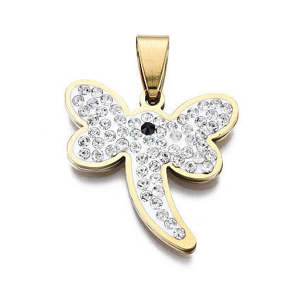 201 Stainless Steel Pendants STAS-T044-218G-1