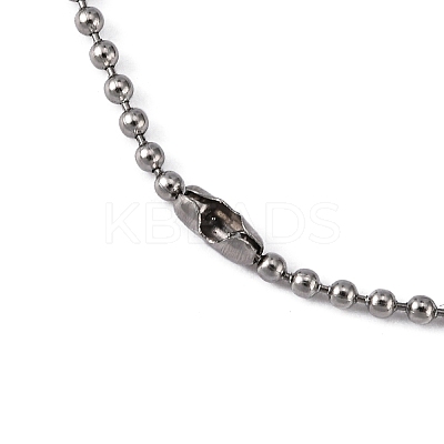 Tarnish Resistant 304 Stainless Steel Ball Chain Necklaces LS-CHS-O005-B-1.5mm-1