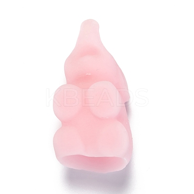 Elephant Shape Stress Toy AJEW-H125-18-1