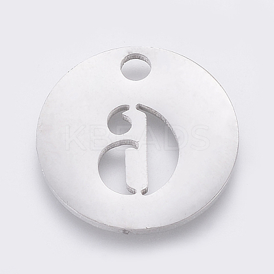 Non-Tarnish 304 Stainless Steel Pendants STAS-F233-06-P-1