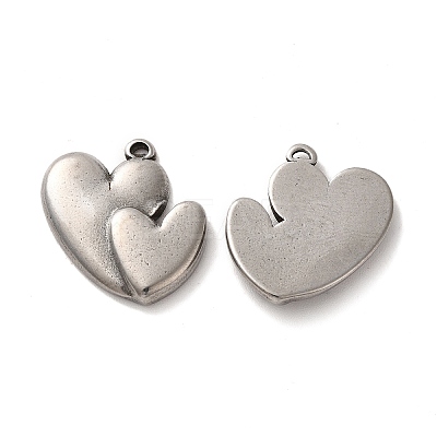 Non-Tarnish Valentine's Day 304 Stainless Steel Pendants LS-STAS-E193-03P-1
