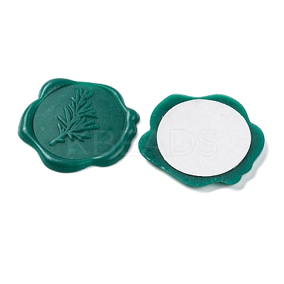 100Pcs Adhesive Wax Seal Stickers DIY-CP0009-47C-1