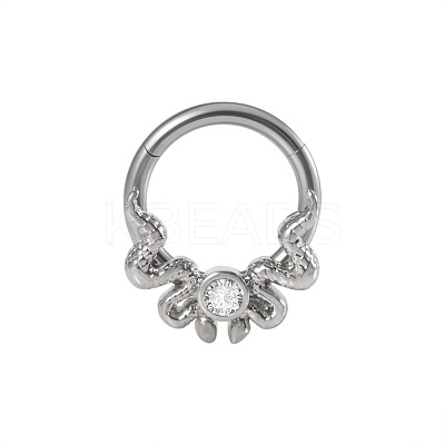 304 Stainless Steel Hoop Nose Rings WG6D581-02-1