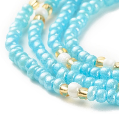 Summer Jewelry Waist Bead NJEW-C00026-01-1