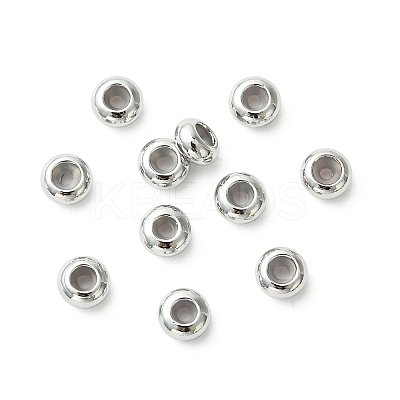 SHEGRACE Rondelle Brass Beads XGRPCU491-252P-1