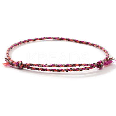 Bohemian Cotton Cord Braided Bracelets IT3177-13-1