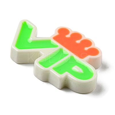 Opaque Resin Enamel Cabochons LS-RESI-I050-01E-1