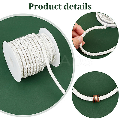 10M Round Imitation Leather Braided Cords LC-WH0008-03B-1