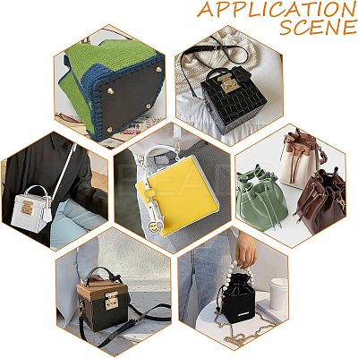 PU Leather Bag Bottom FIND-WH0059-23A-1