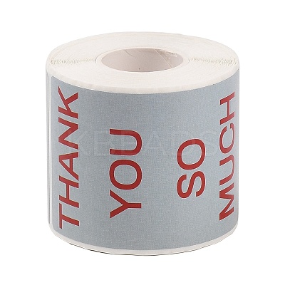 200Pcs Thank You Theme Stickers Roll DIY-M070-01I-1