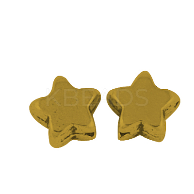 Tibetan Style Alloy Beads TIBEB-01178-AG-FF-1