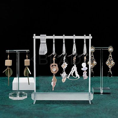 Acrylic Earring Displays EDIS-FH0001-01-1