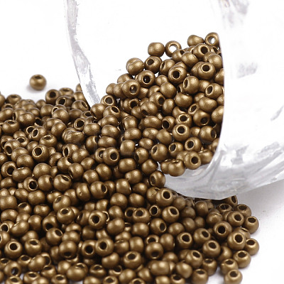 11/0 FGB Grade A Baking Paint Glass Seed Beads X-SEED-N001-A-1038-1