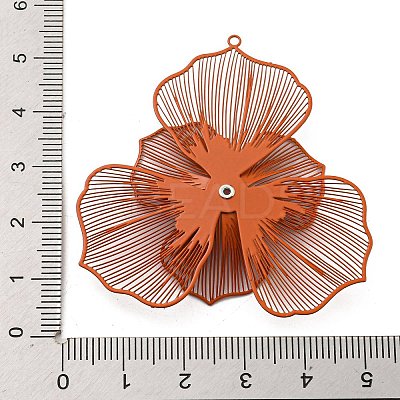 Spray Printed 430 Stainless Steel Big Pendants STAS-P359-02A-1