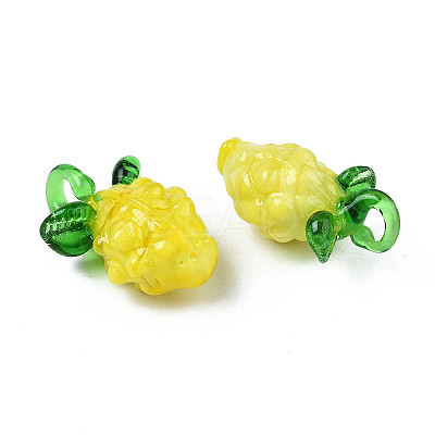Handmade Bumpy Lampwork Pendants LS-X-LAMP-S194-024-1
