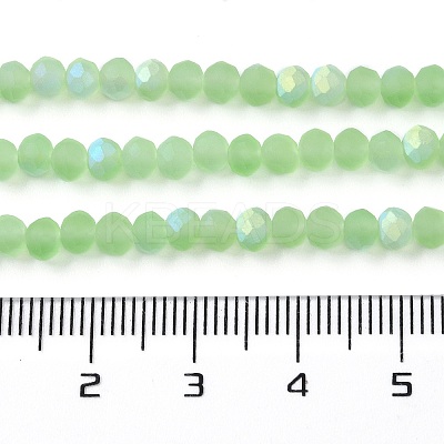 Transparent Glass Beads Strands EGLA-A034-T4mm-MB09-1