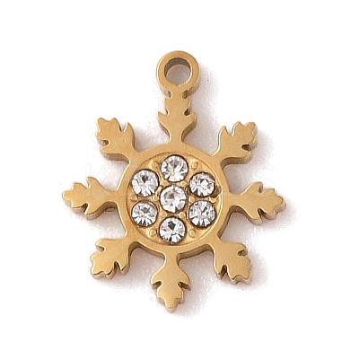 Ion Plating(IP) 304 Stainless Steel Charms STAS-Z083-01G-1