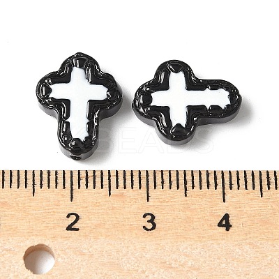 Baking Paint Glass Enamel Beads BLOW-D300-06J-1
