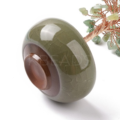 Natural Green Aventurine Chips Tree Display Decorations PW23051678531-1