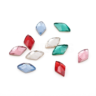 Glass Rhinestone Cabochons RGLA-L025-D01-M1-1