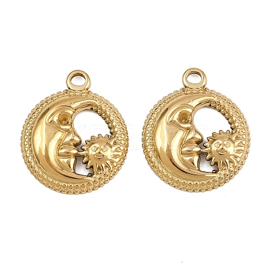 304 Stainless Steel Pendants STAS-L303-12G-1