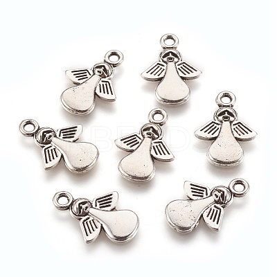 Tibetan Style Angel Alloy Pendants LS-TIBEP-A579-AS-NR-1