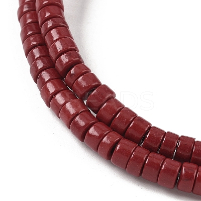 Dyed Natural Magnesite Beads Strands G-M448-F01-01-1