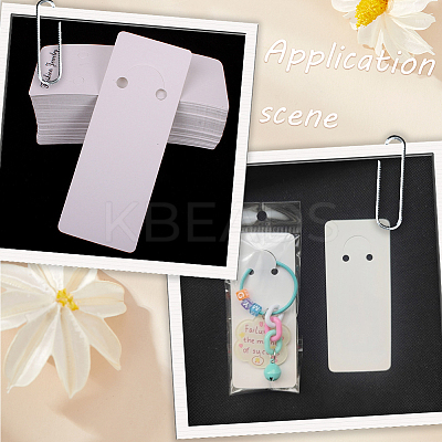 120Pcs Paper Keychain Display Cards CDIS-SP0001-37-1