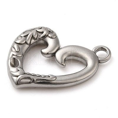 304 Stainless Steel Pendants STAS-M070-12P-1