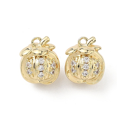 Brass Micro Pave Cubic Zirconia Pendants LS-KK-L260-22G-1