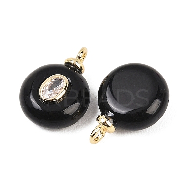 Natural Black Onyx(Dyed & Heated) Pendants G-Z134-03G-04-1