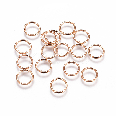 304 Stainless Steel Open Jump Rings STAS-E484-72I-RG-1